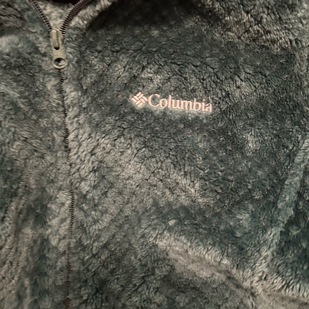 Emerald green Columbia zip up